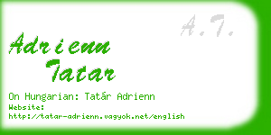adrienn tatar business card