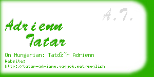 adrienn tatar business card